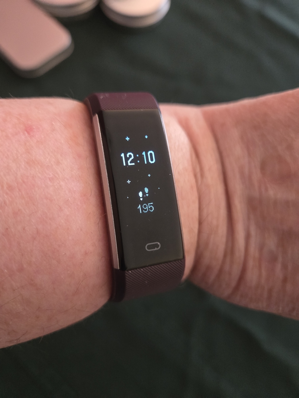 Fitness Tracker Smart Band - Plum